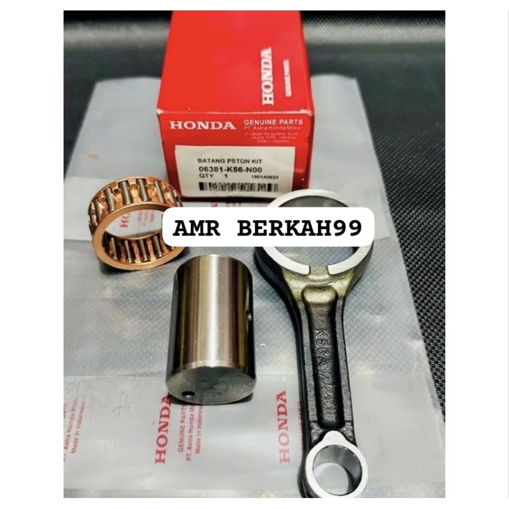 STANG SEHER K56 BATANG PISTON KIT HONDA CB150R Streetfire new (2015-2022) CBR150 K45 NEW LED (2016-2