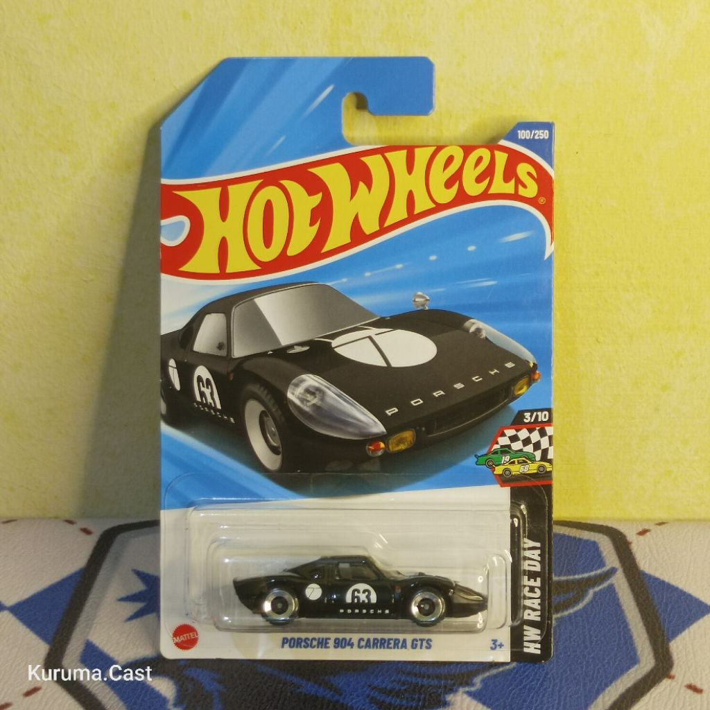 [Porsche] Hotwheels Porsche 904 Carrera GTS Black Hw Race day 3/0