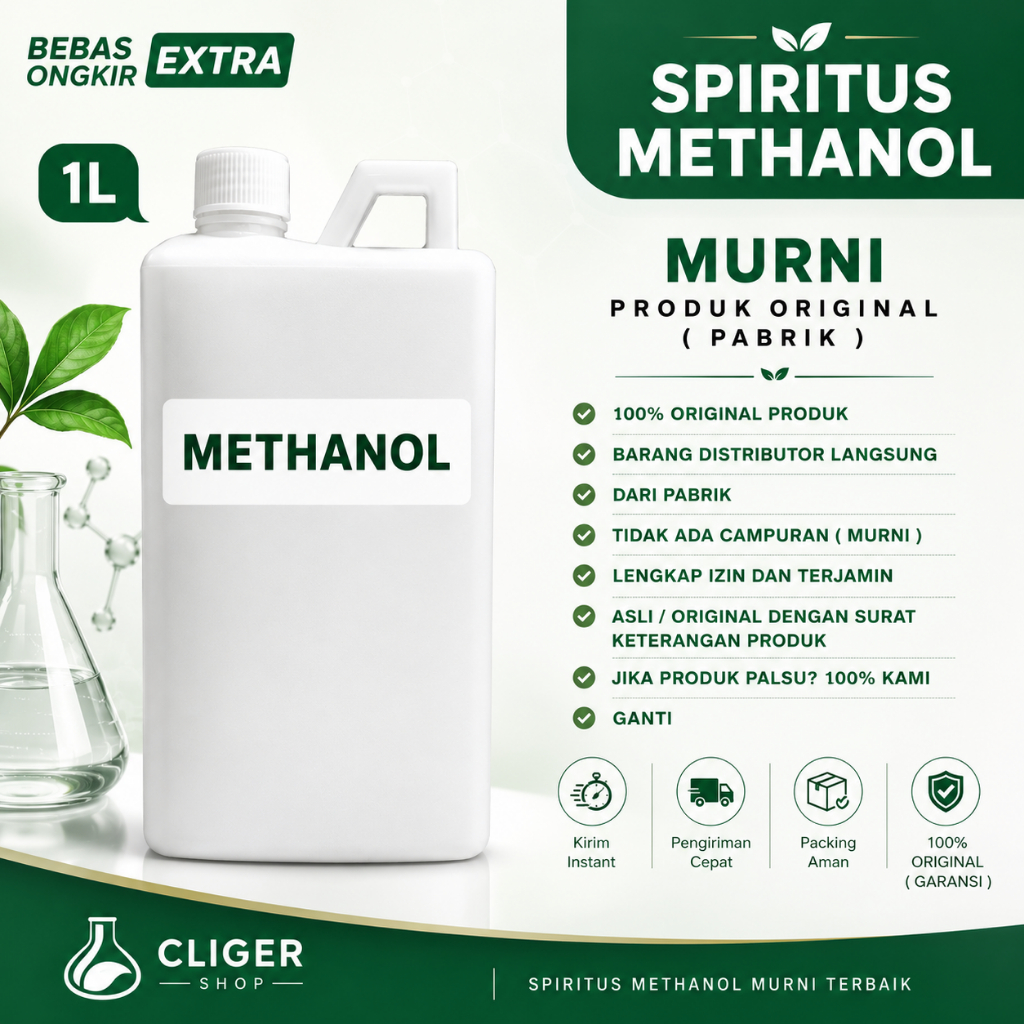 Methanol / Methanol 1 Liter ( Purity 99,99% ) -