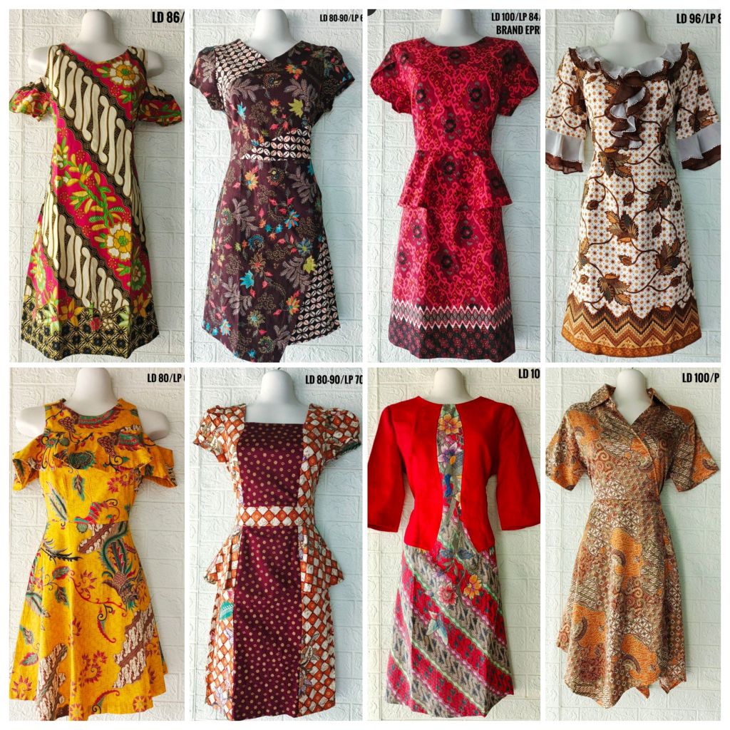 DRESS BATIK /DRESS WANITA /BATIK WANITA
