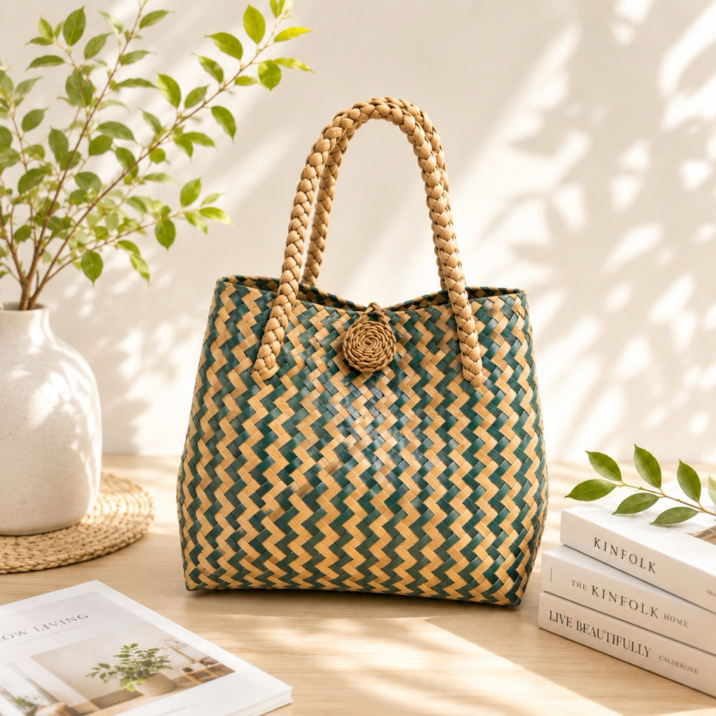 Tas Anyaman Purun/oleh2 kalimantan/sauvenir kalimantan