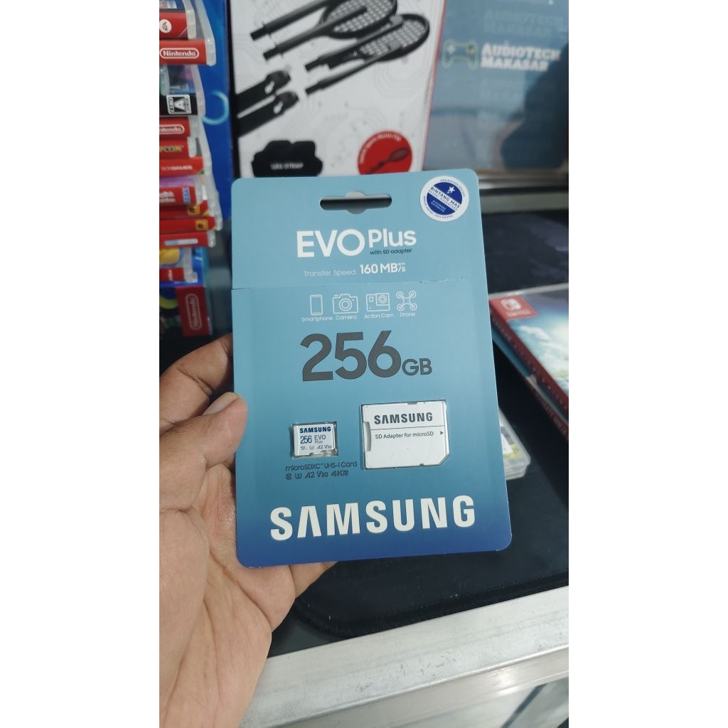 Micro Sd Samsung Evo Plus 256 Original