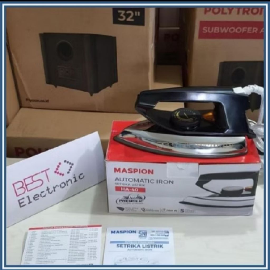 Setrika Maspion HA40 HA-40 HA 40