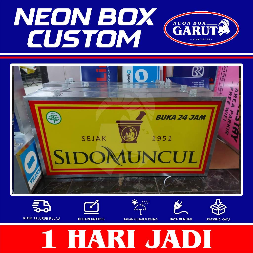 NEON BOX SIDOMUNCUL 2 SISI / NEON BOX 2 SISI