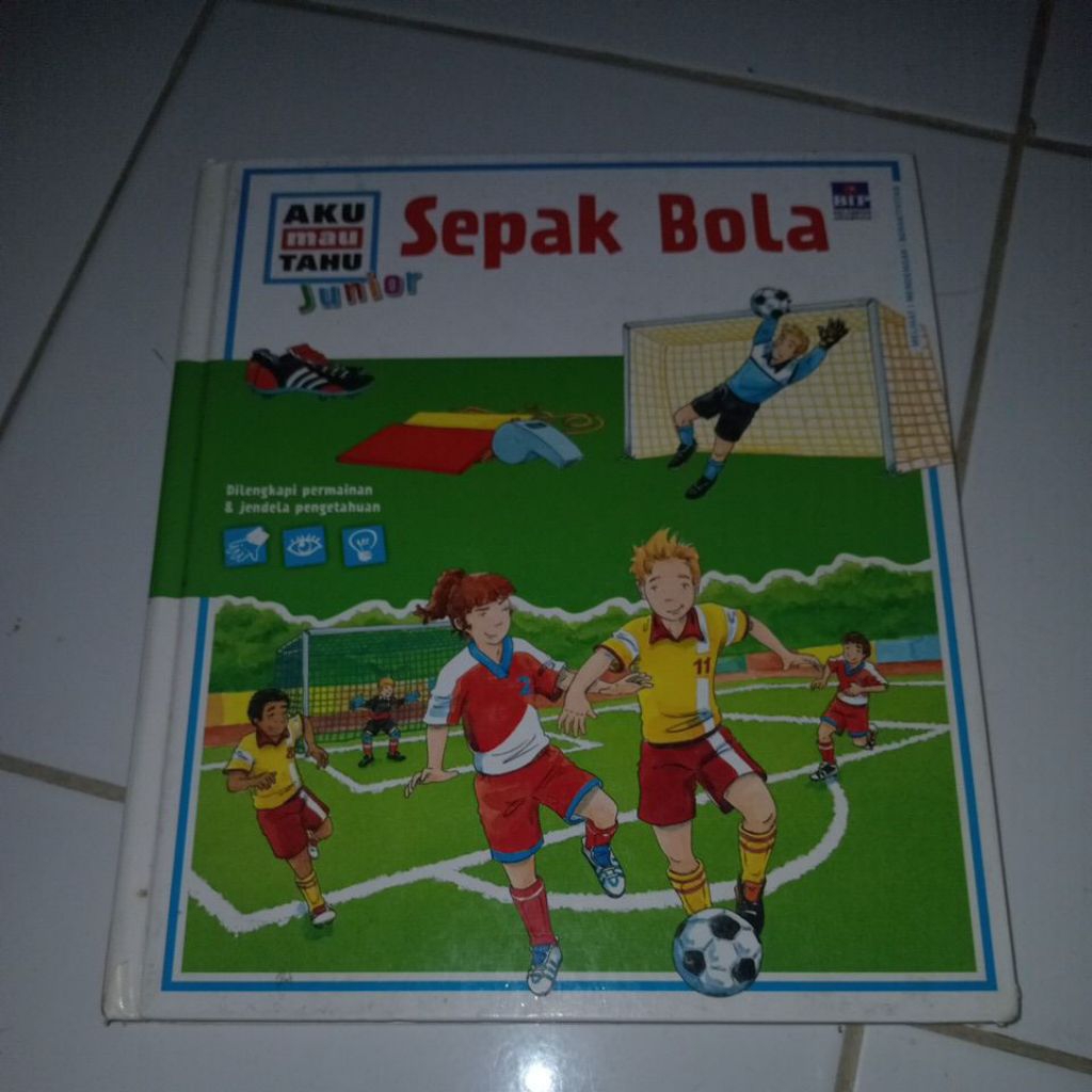 buku aku mau tahu junior, sepak bola