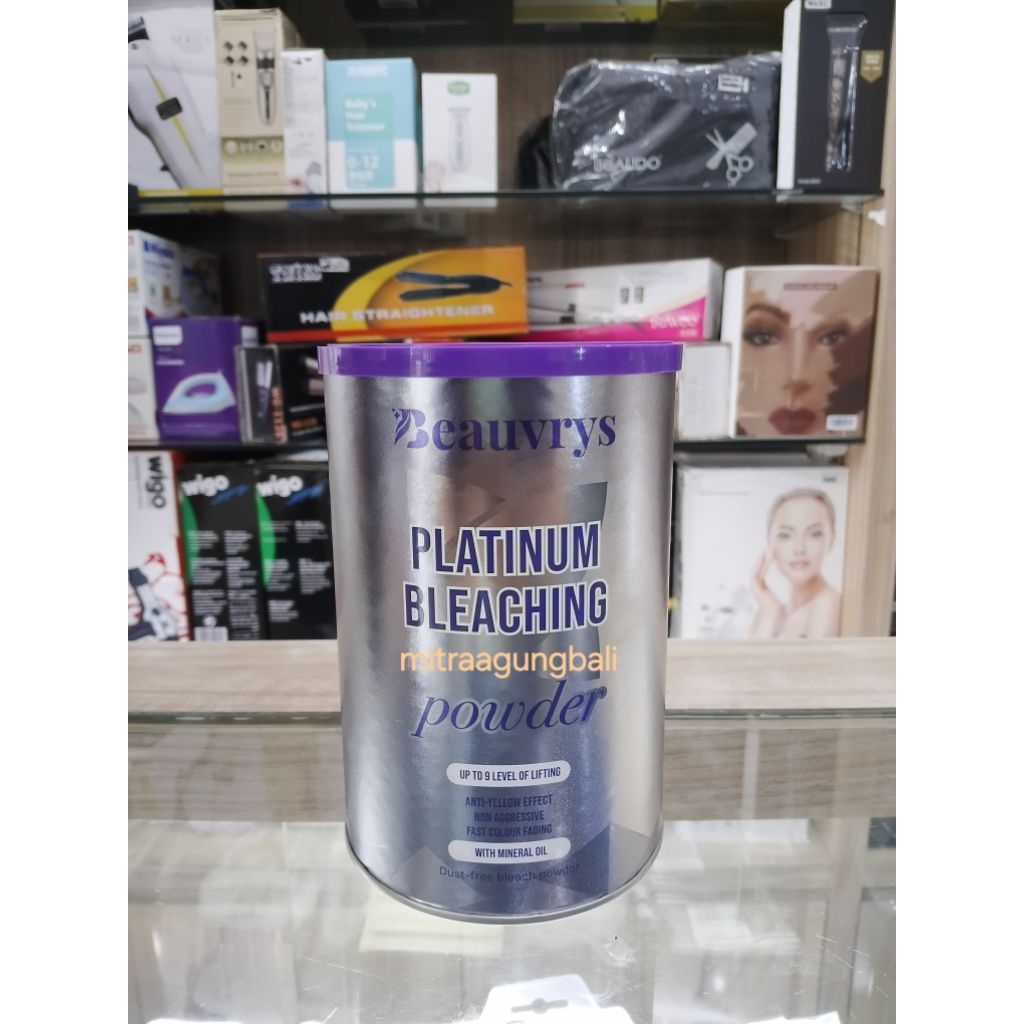 Beauvrys Platinum Bleaching Powder Level 9 500gr