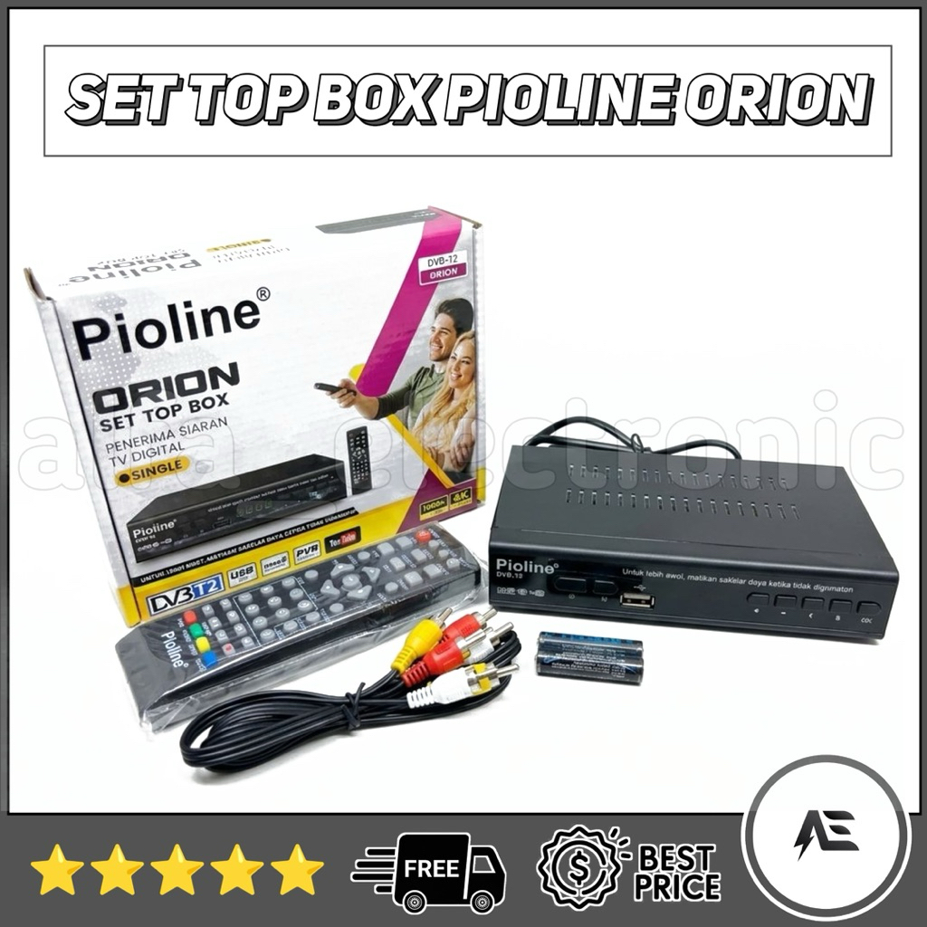 SET TOP BOX PIOLINE ORION STB PIOLINE ORION MURAH (SUDAH PLUS PROGRAM)
