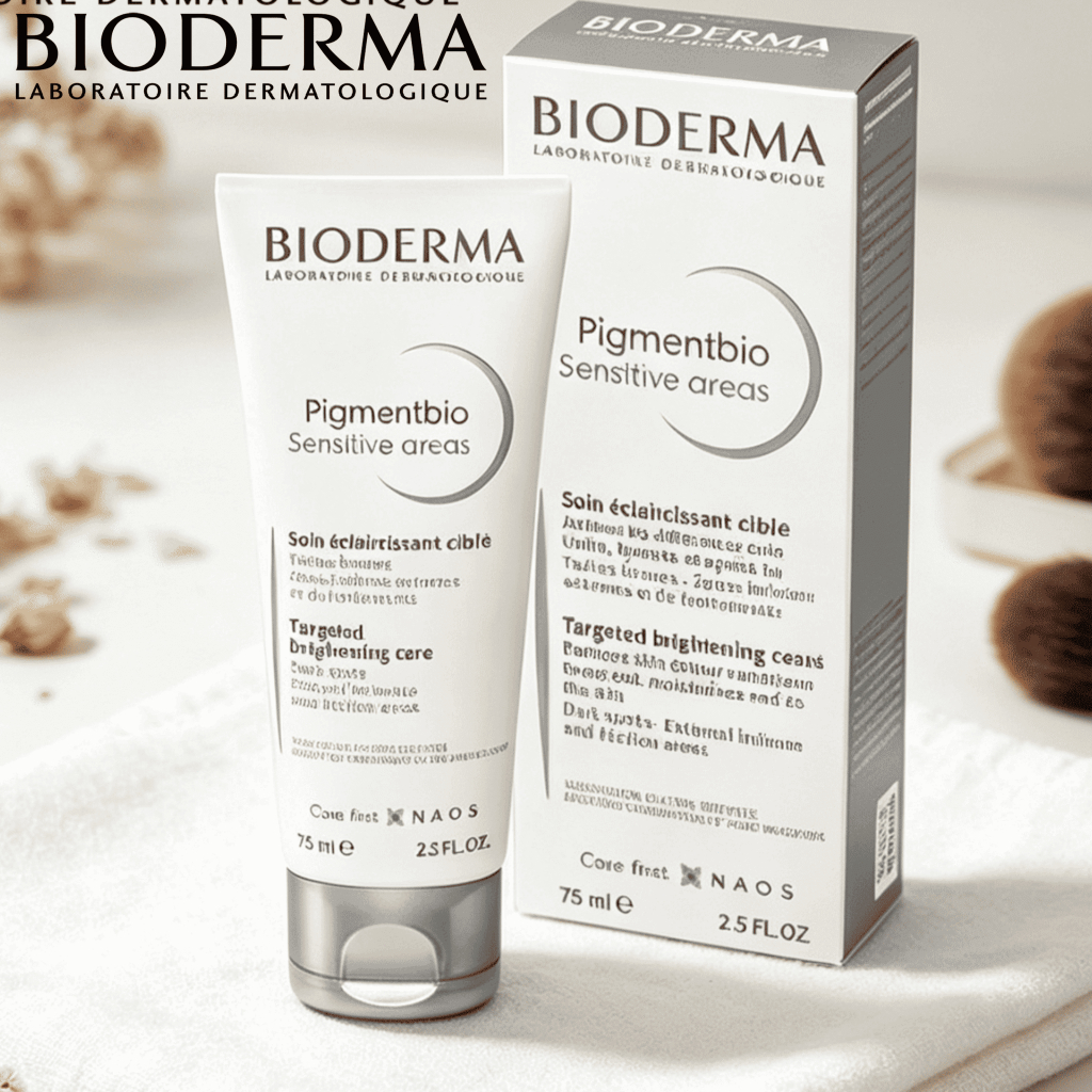 Bioderma Pigmentbio Sensitive Areas Creme 75ml / Body Lotion Mencerahkan & Melembapkan