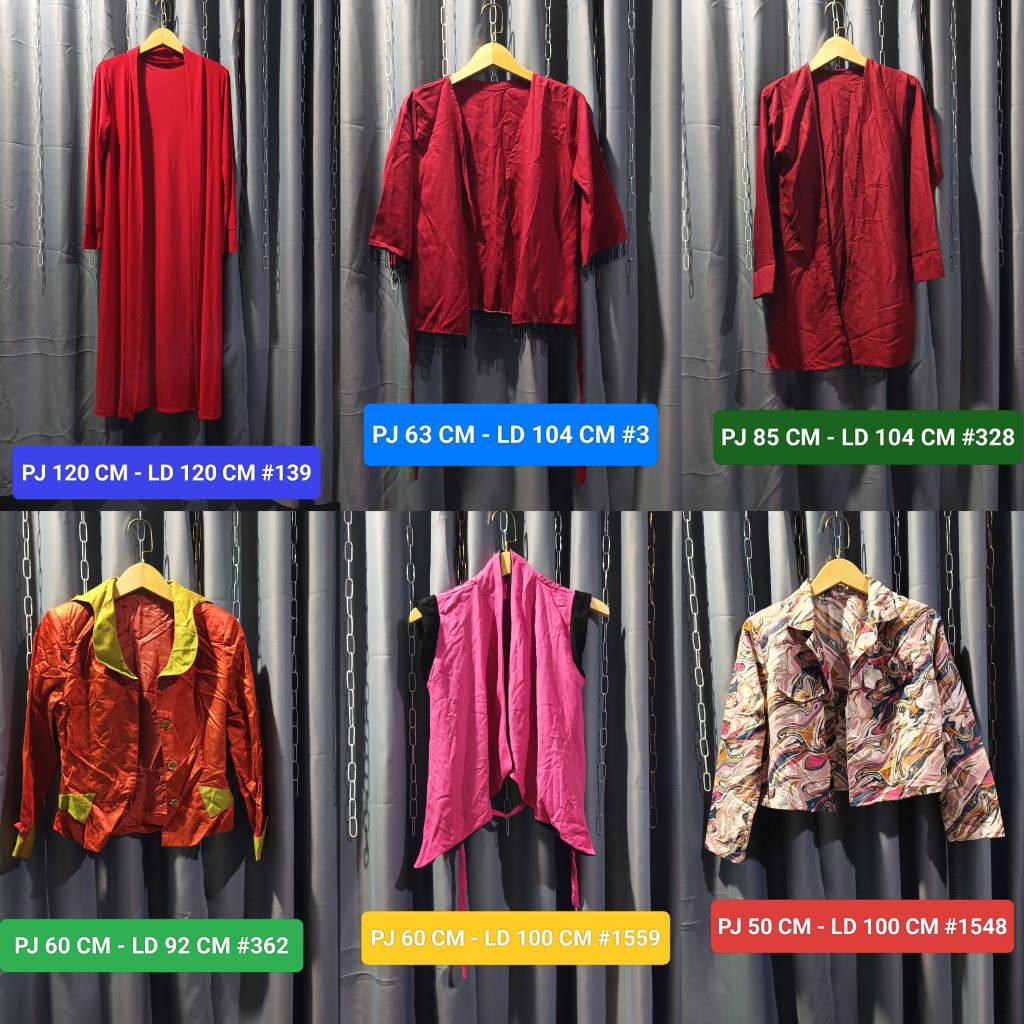 Atasan Wanita Blazer Jubah Almamater