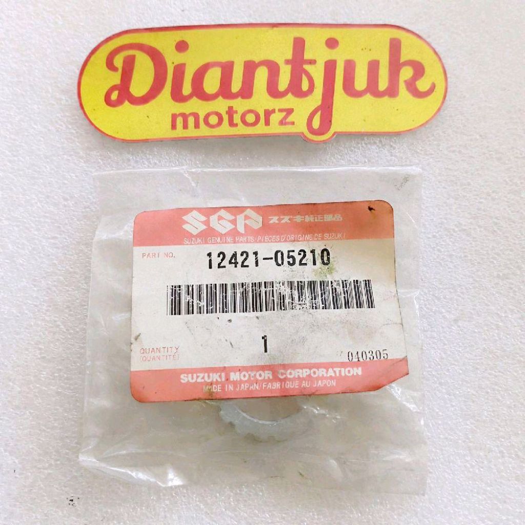 Gear Gigi Ger Gir Rotary Rotari 18T 18 Mata Suzuki A100 A 100 Original Japan 12421-05210