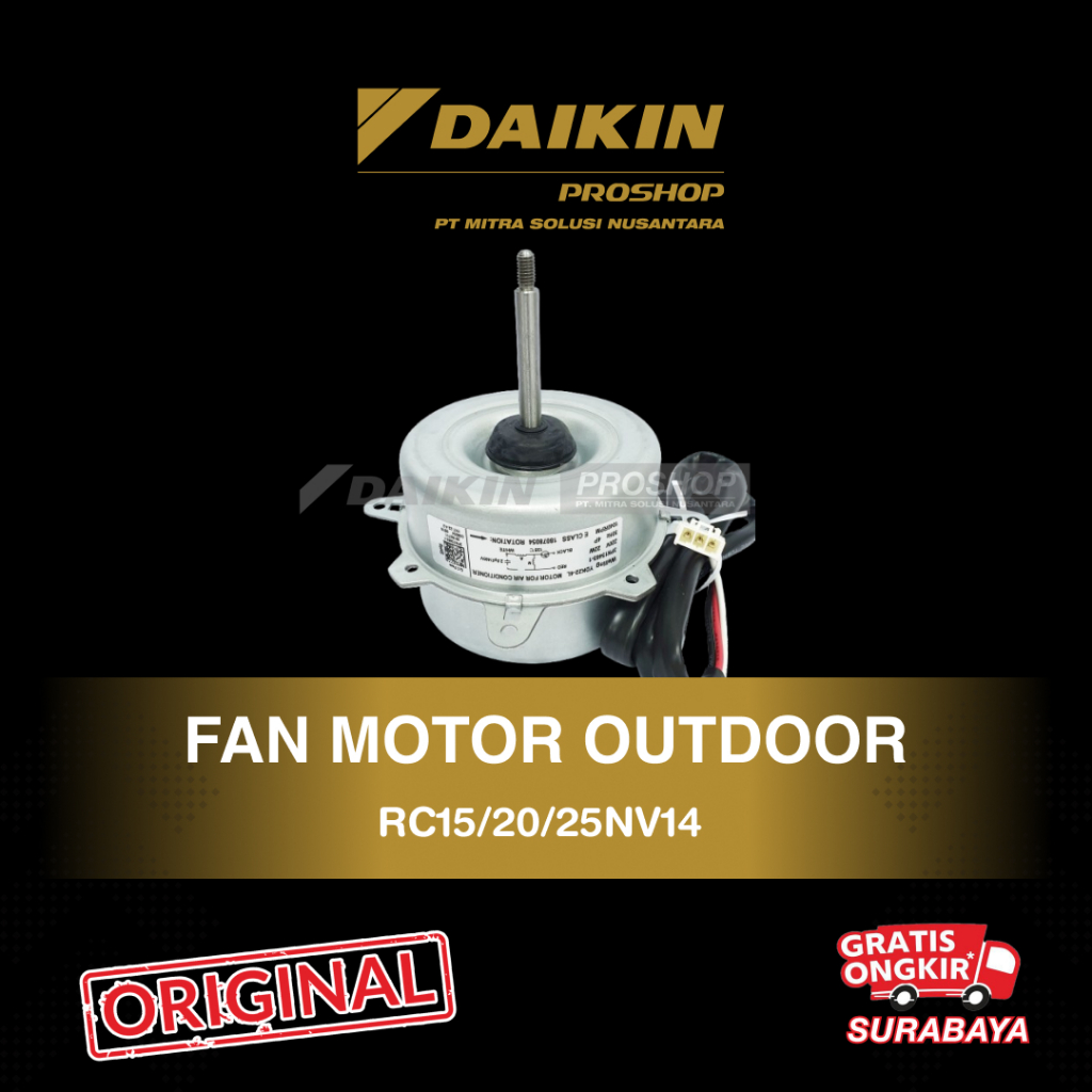 Daikin Sparepart Fan Motor Outdoor AC RC15NV14 RC20NV14 RC25NV14