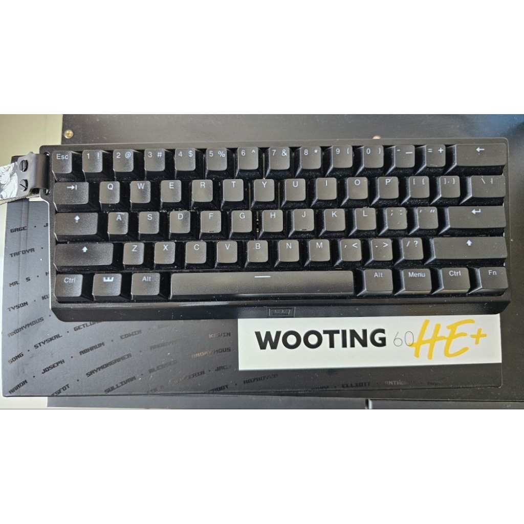 Wooting 60HE+ keyboard halleffect