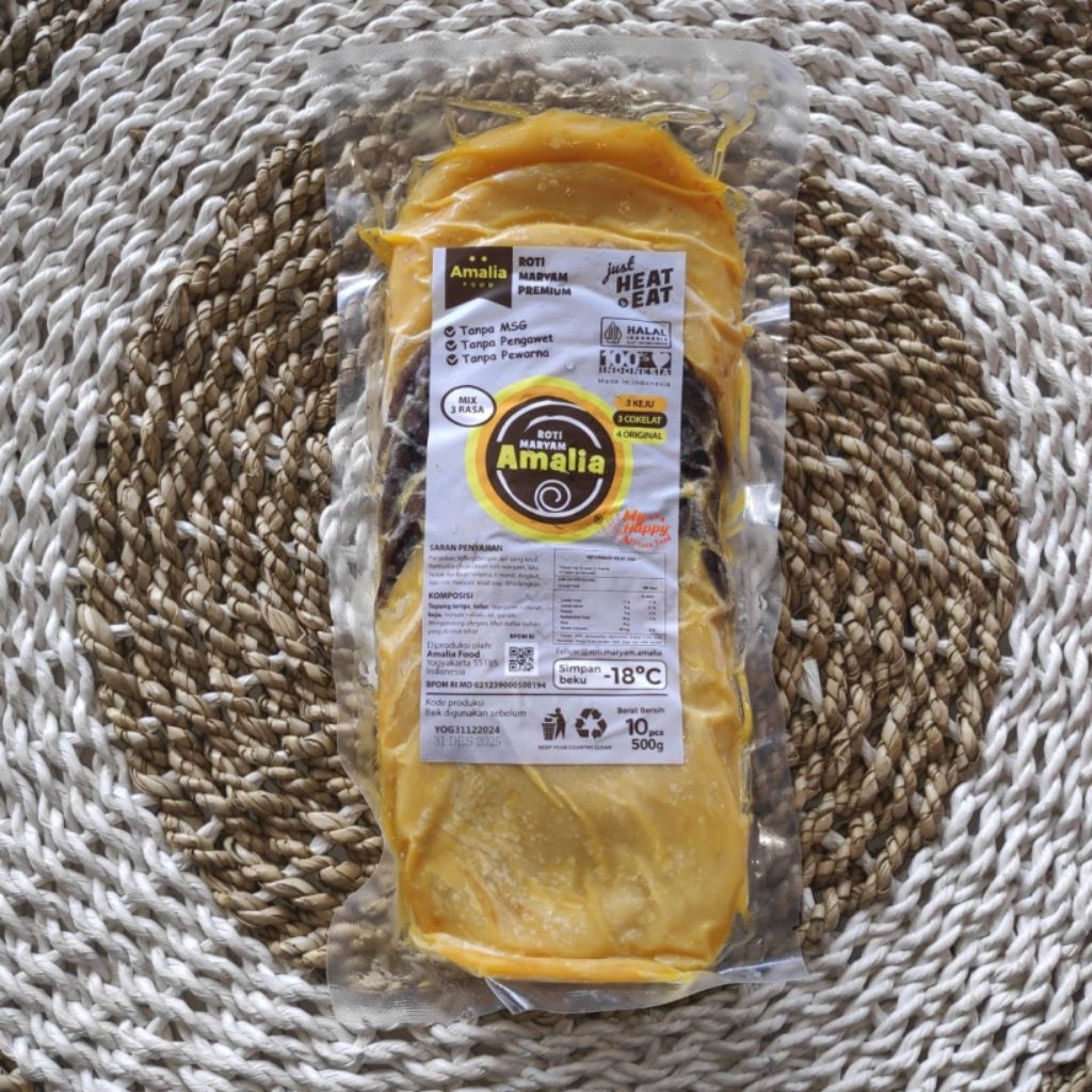 Amalia Roti Maryam Mix Isi 10pcs