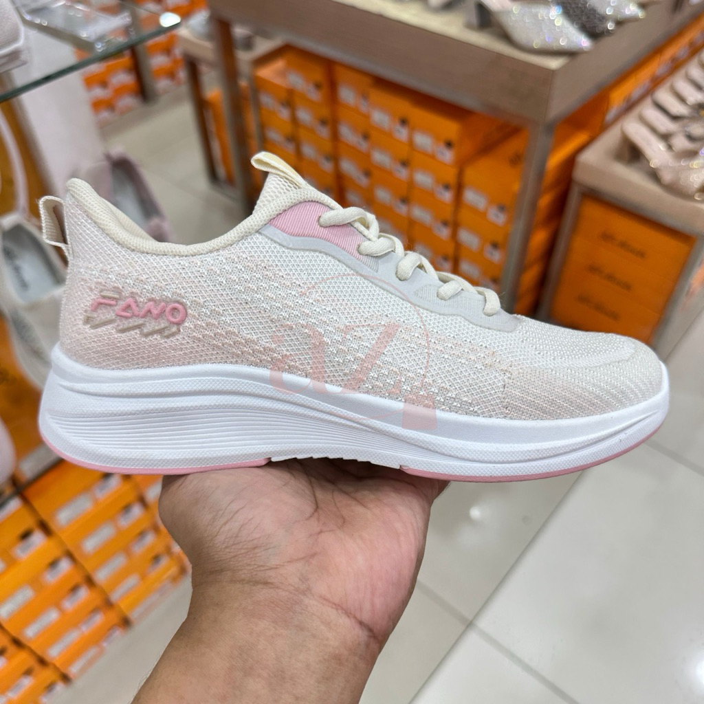 St. Moritz sepatu sneakers casual sport wanita shoes tali beige