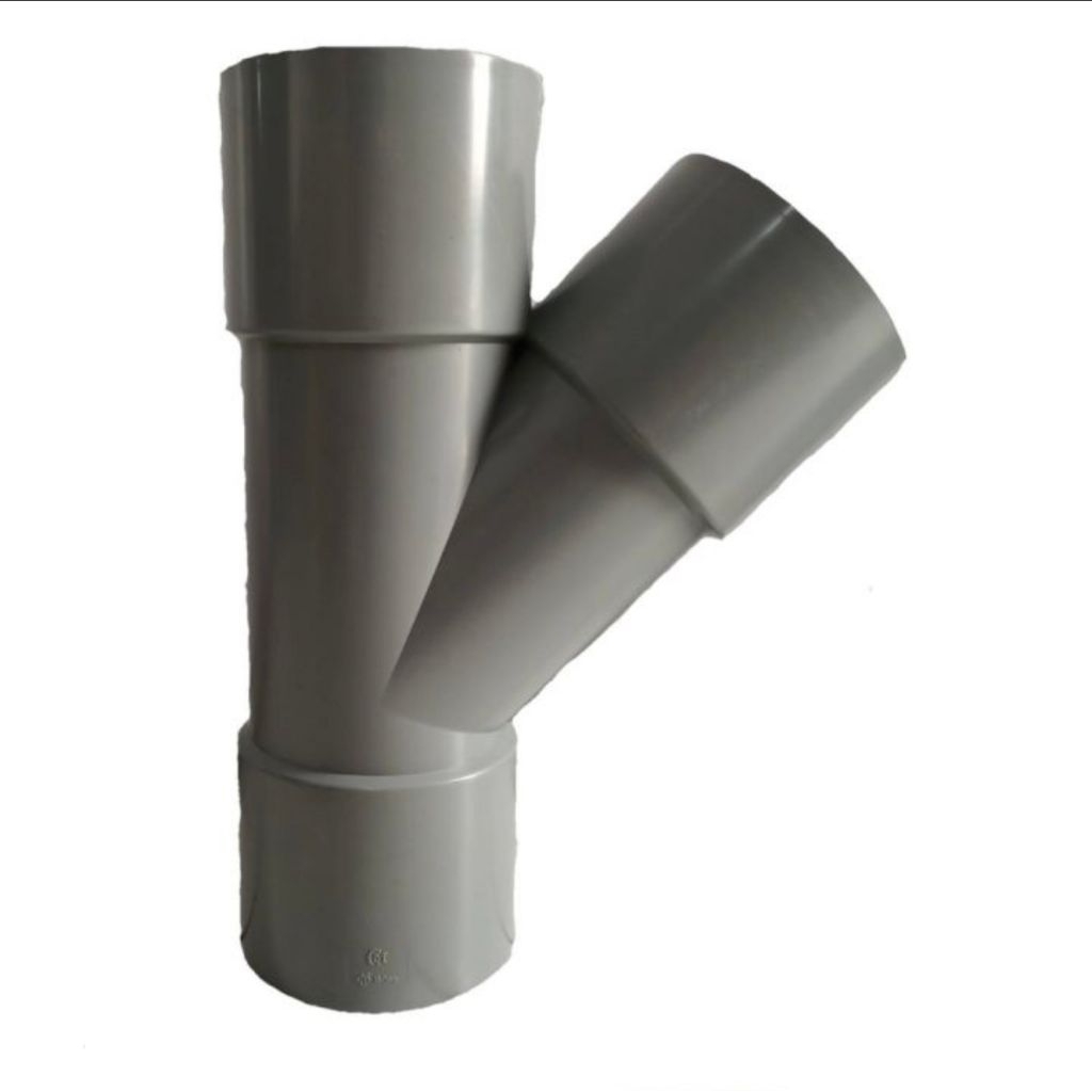 Y Branch PVC 3in Aw Rucika / Way PVC 3"  Aw Rucika