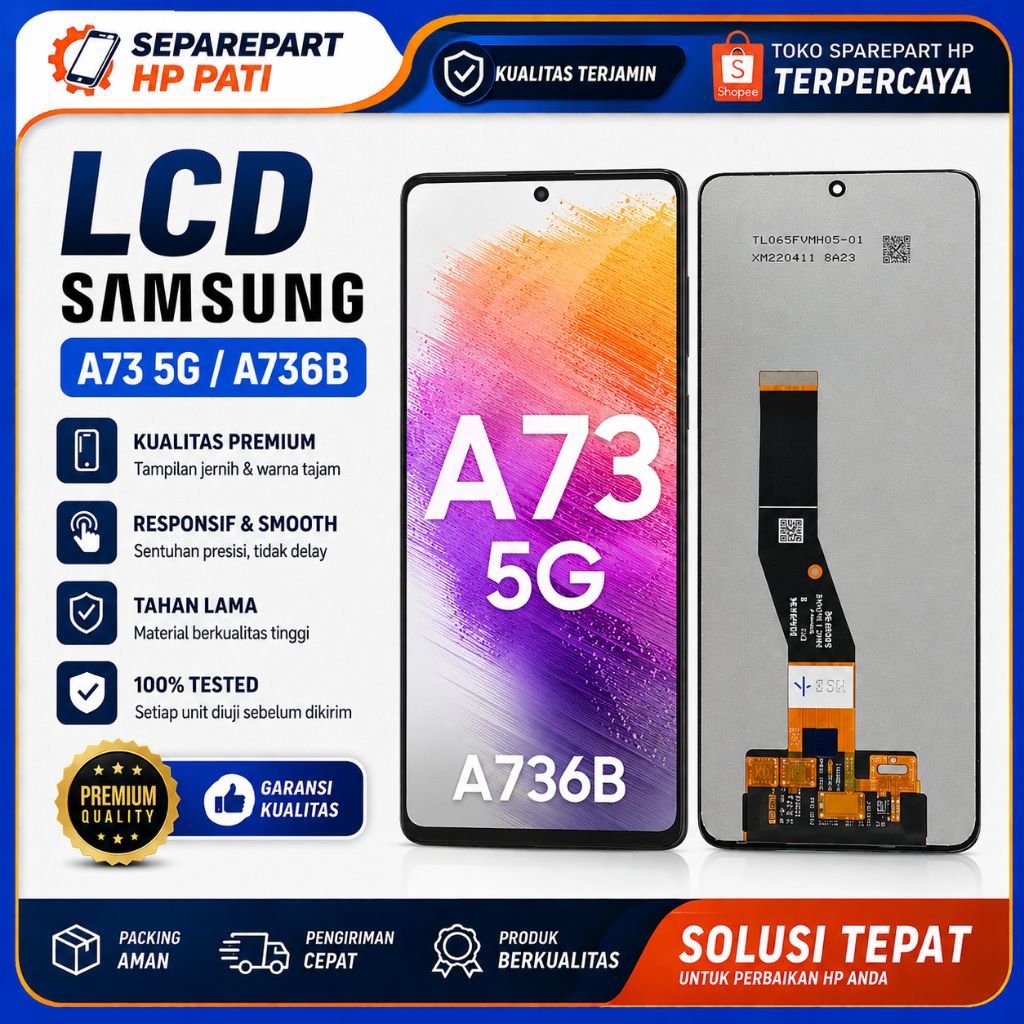 LCD TOUCHSCREEN SAMSUNG A73 5G/A73B ORIGINAL FULLSET