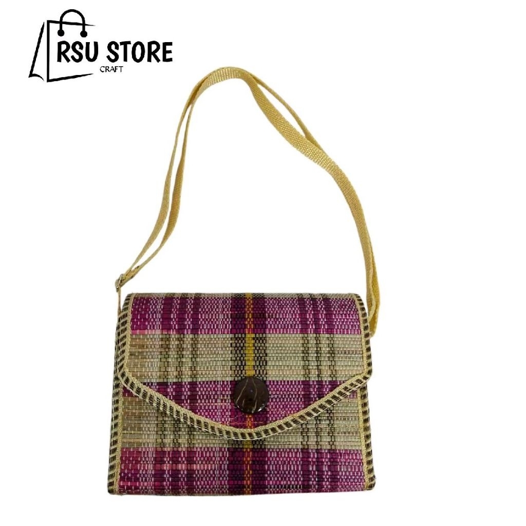 Tas Selempang Mendong /Tas Selempang Abg Mendong