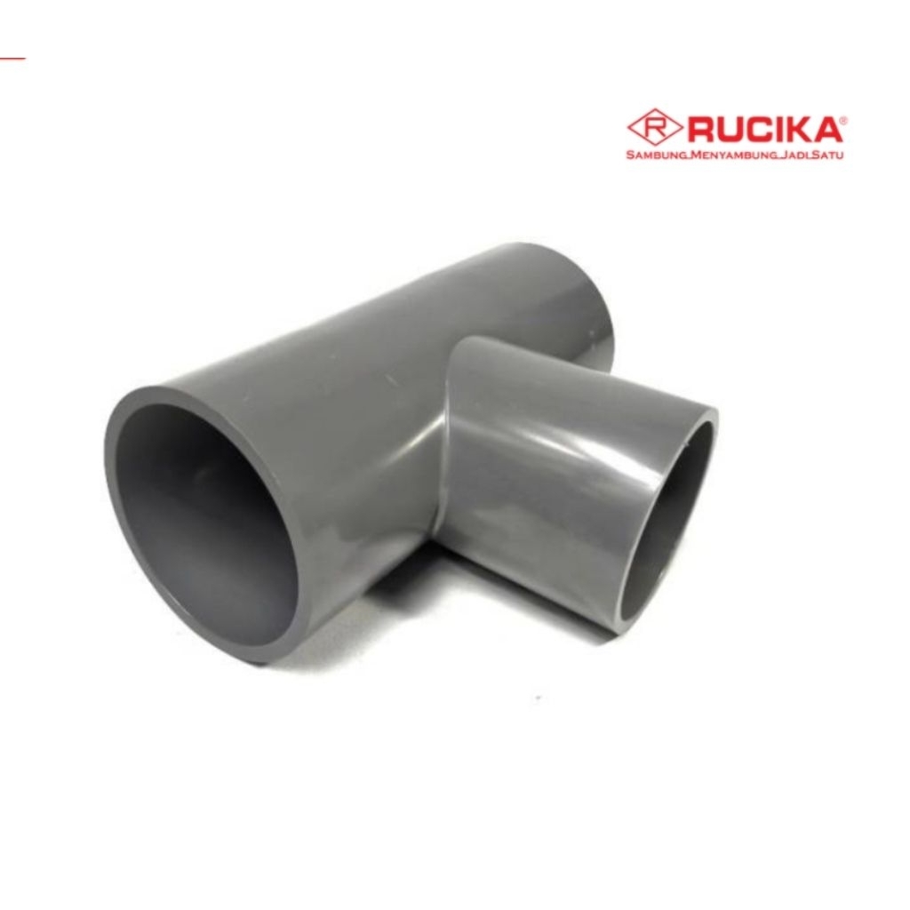 Tee PVC 6in Aw Rucika / Vlok Tee PVC 6" Aw Rucika