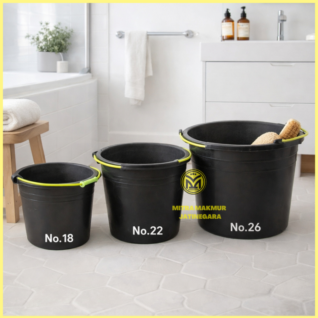 EKSPEDISI / KARGO - EMBER COR KARET / EMBER HITAM / EMBER ANTI PECAH / EMBER 10 15 20 LITER