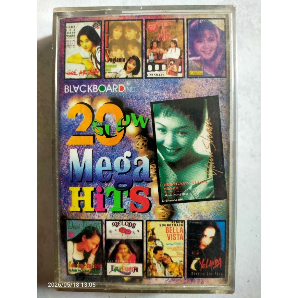 kaset pita jadul 20 SLOW MEGA HITS