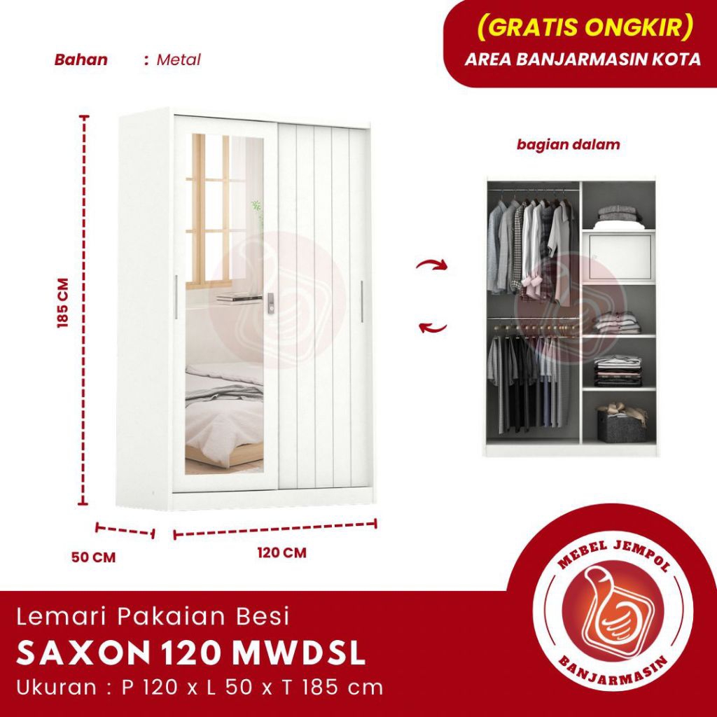 Lemari Besi sld Saxon 120