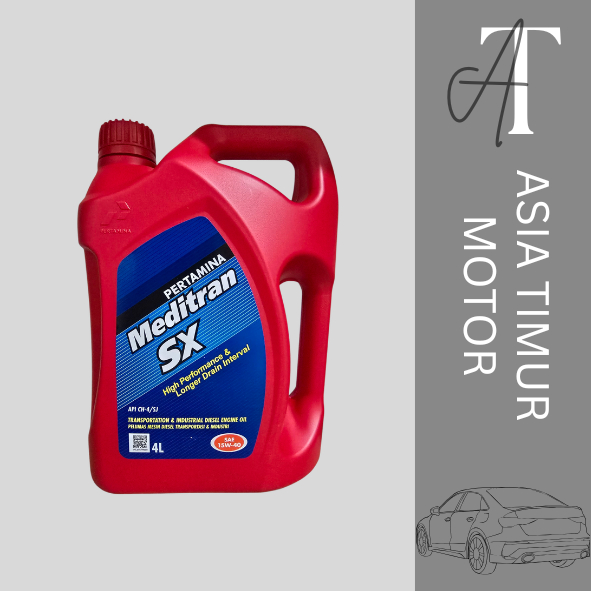 PERTAMINA MEDITRAN SX 15W-40 - OLI MESIN DIESEL
