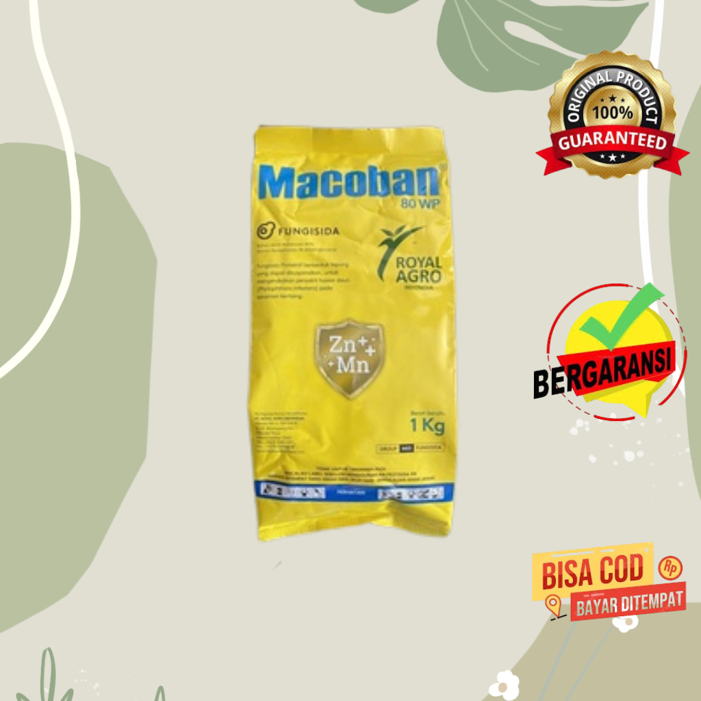 Fungisida Macoban Kuning 80 WP Repack Zak