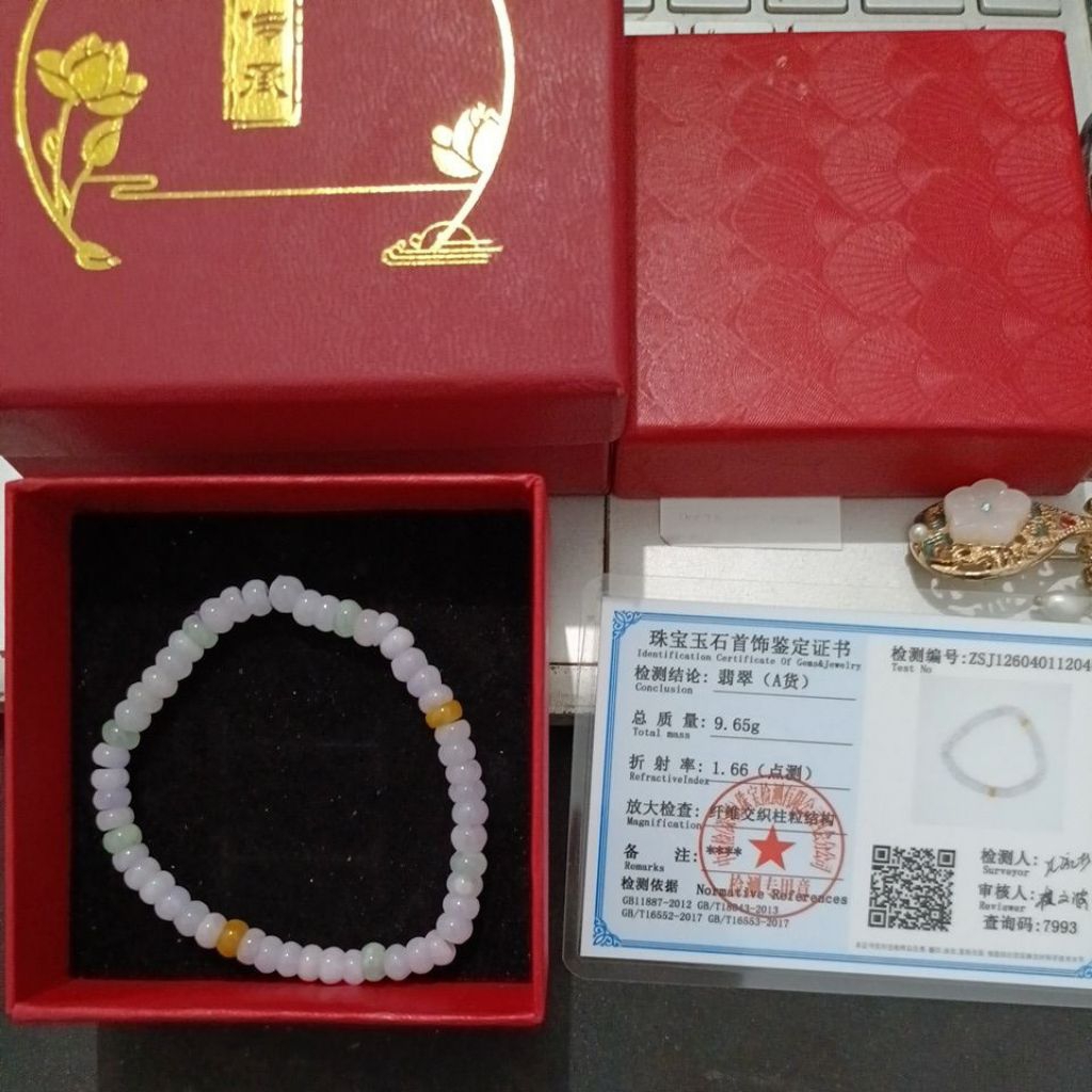 Gelang Giok Burma Grade A