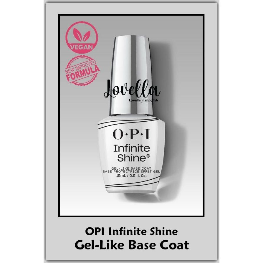 OPI Infinite Shine Gel Like TOP COAT - BASE COAT ( OPI ORIGINAL / OPI Nail Polish / OPI Asli / Kutek