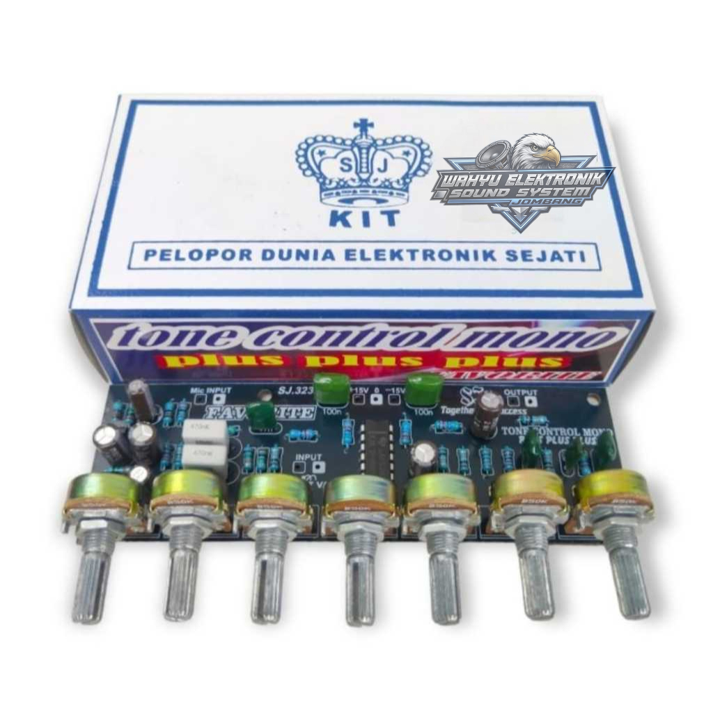Tone Control Mono EXTRA Subwoofer + Frequensi Subwoofer + Midle + Mic