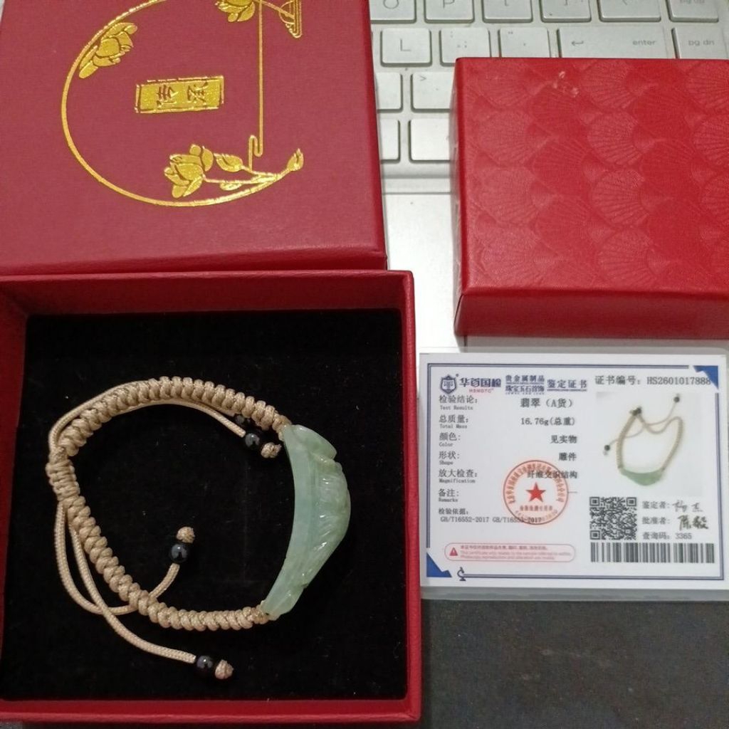 Gelang Giok Burma Grade A