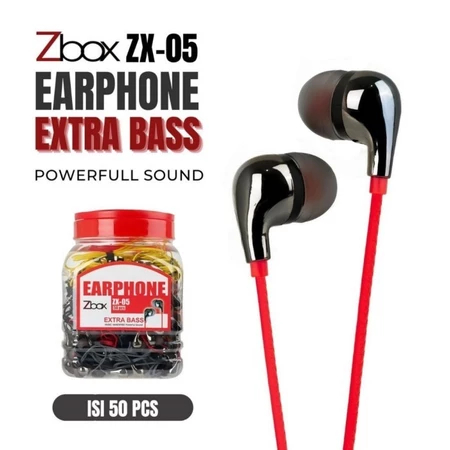 HEADSET TOPLES ZBOX ZX-05 / 1 TOPLES ISI 50PCS | ORIGINAL | SUPERBASS