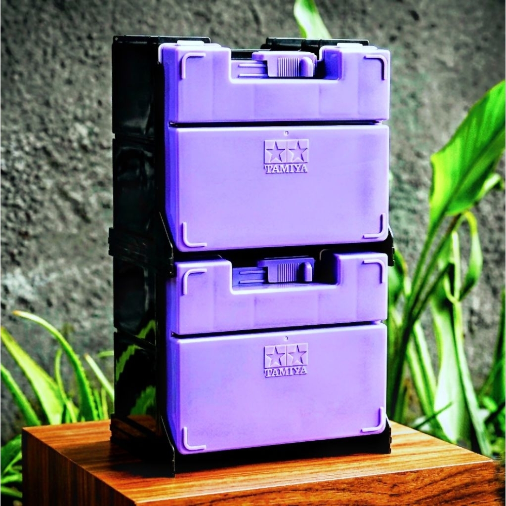 Tamiya 95705 Portable Box TMAC Ungu Purple