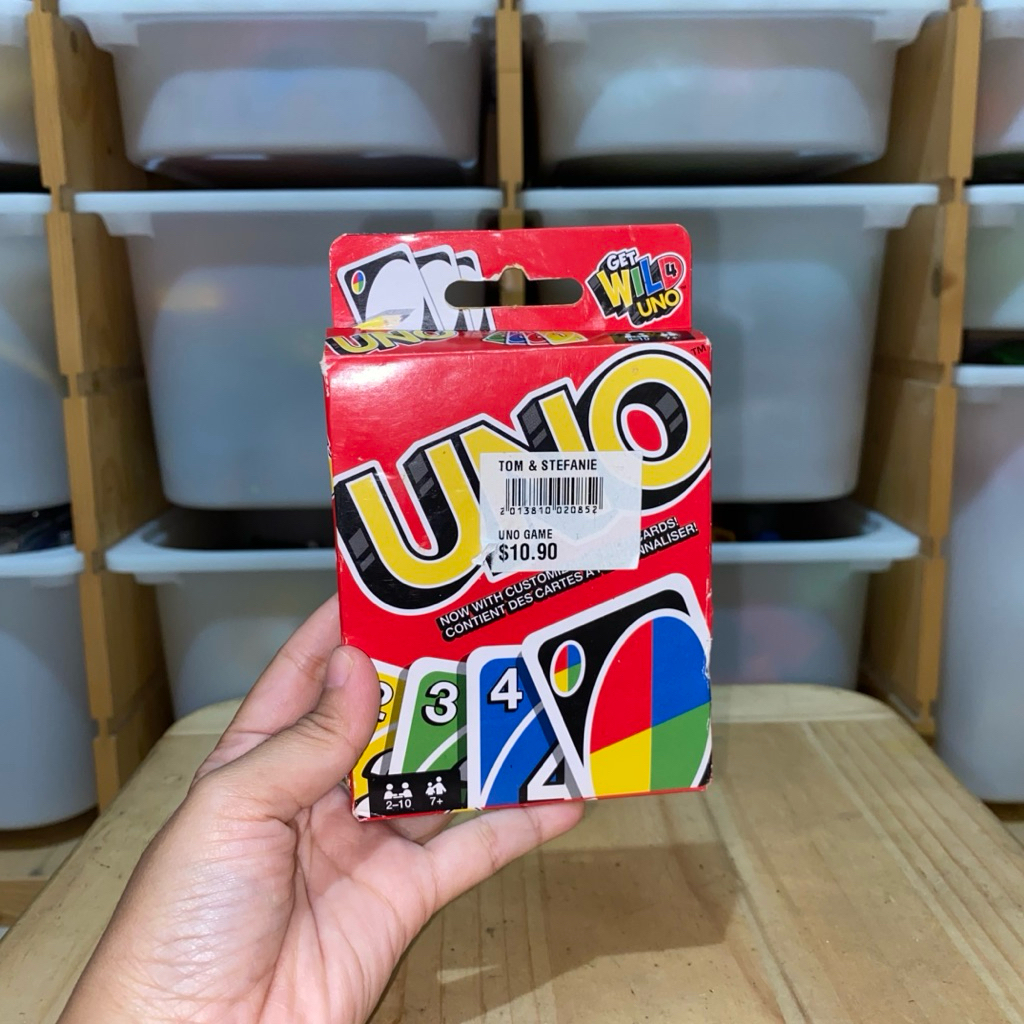 NEW Segel Original Mattel UNO Wild Cards - Mainan Kartu UNO Mattel