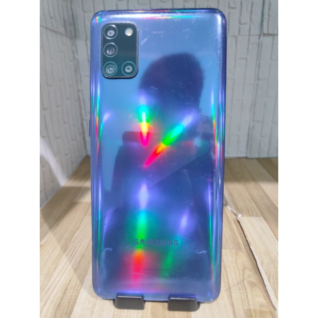 Samsung Galaxy A31 4G Crush Blue 6/128GB | NFC | Unit Only Ori Resmi |