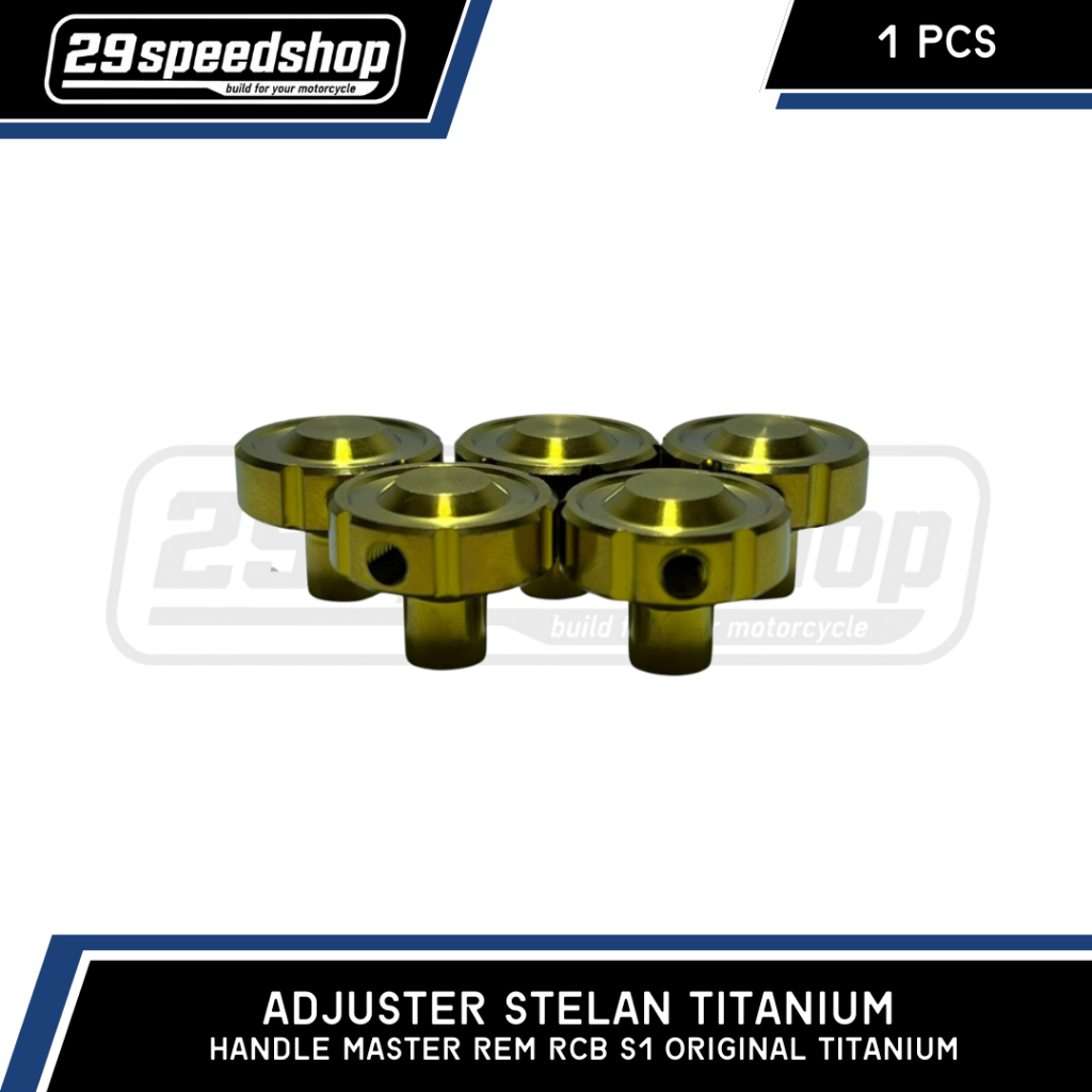 ADJUSTER STELAN TITANIUM HANDLE MASTER REM RCB S1 ORIGINAL TITANIUM