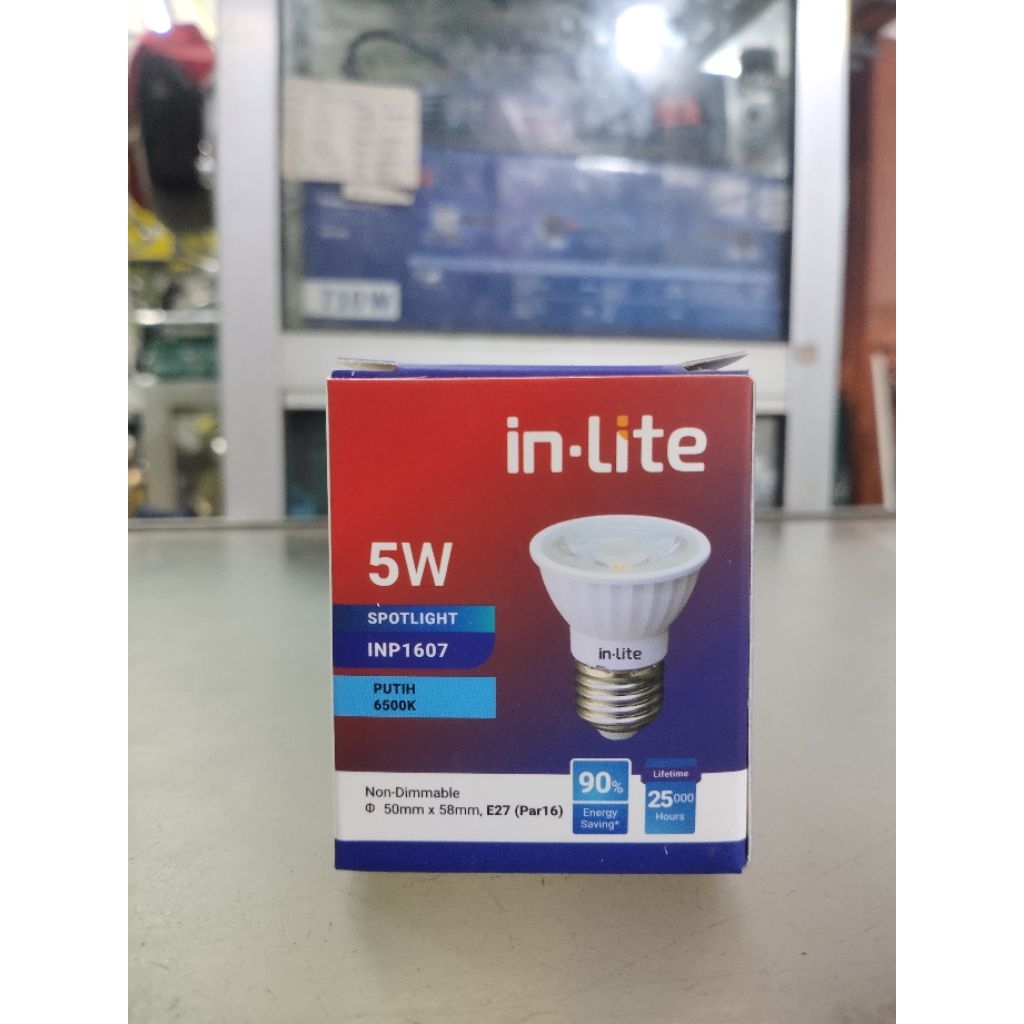 IN-LITE SPOTLIGHT 5 WATT PUTIH INP1607