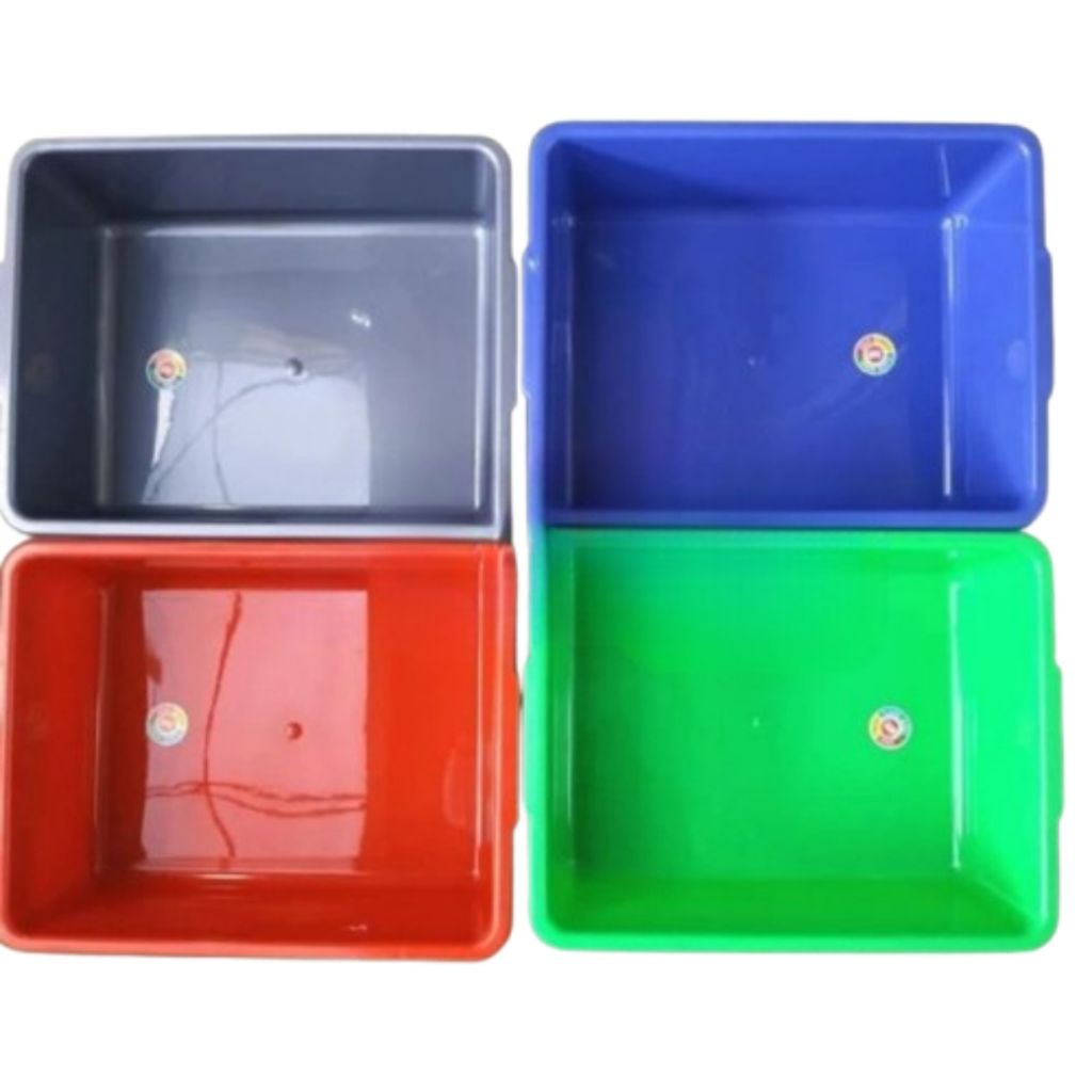 Bak Segi Korea Warna Komet star/ Bak Segi plastik komet star Warna/ Bak pasir Kucing komet star