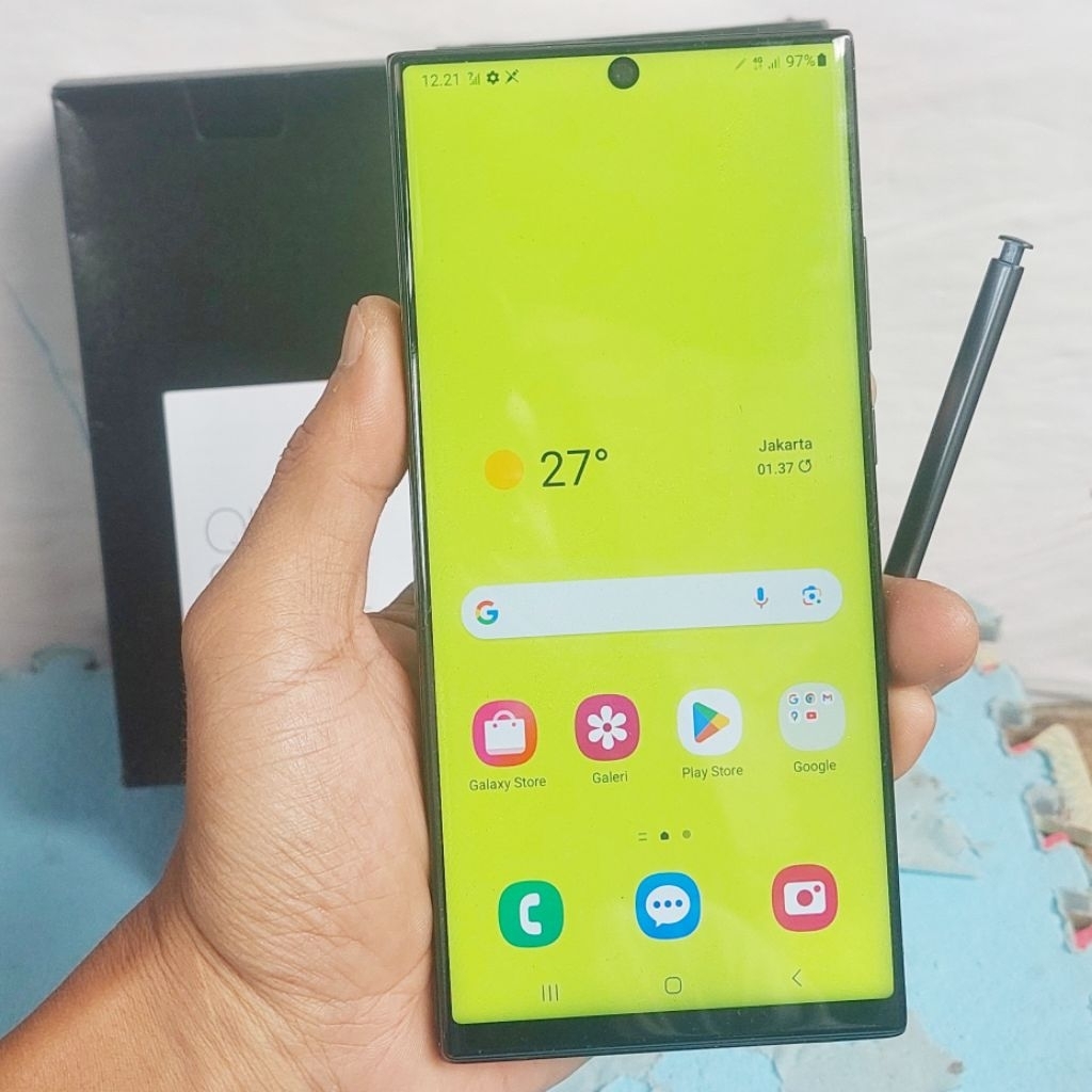 Handphone Samsung Galaxy Note 20 Ultra Second 8/256 GB NFC Eks Resmi Sein Mulus