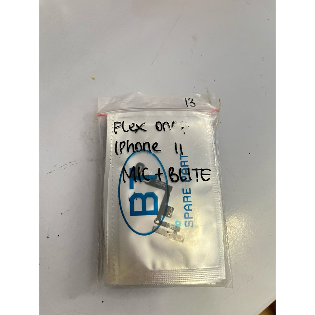 FLEXIBLE ON OFF IPHONE 11 MIC + BLITE
