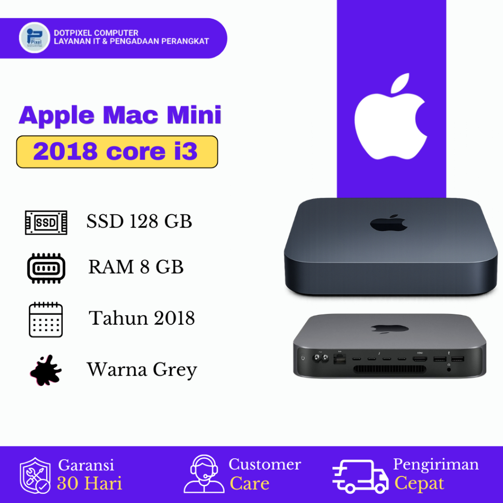 Apple Mac mini 2018 Core i3 8/128