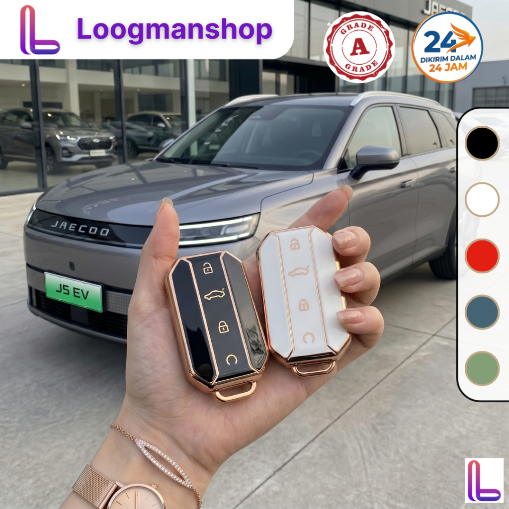 Cover Kunci Jaecoo J5 EV Sarung Kunci Casing Kunci Aksesoris