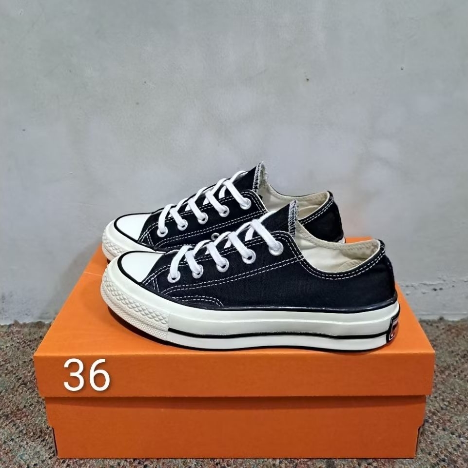 Converse 70s Low Black White Classic Original