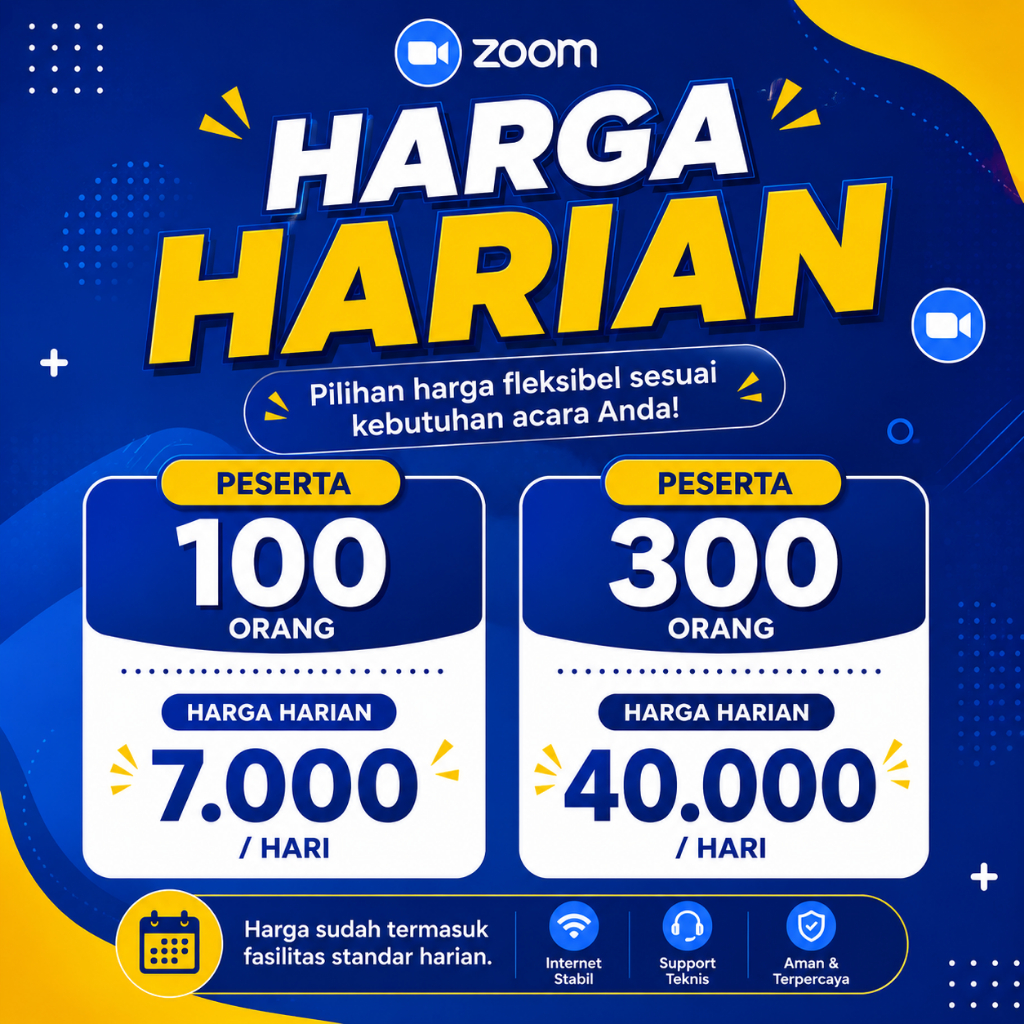 Zoom Premium Harian