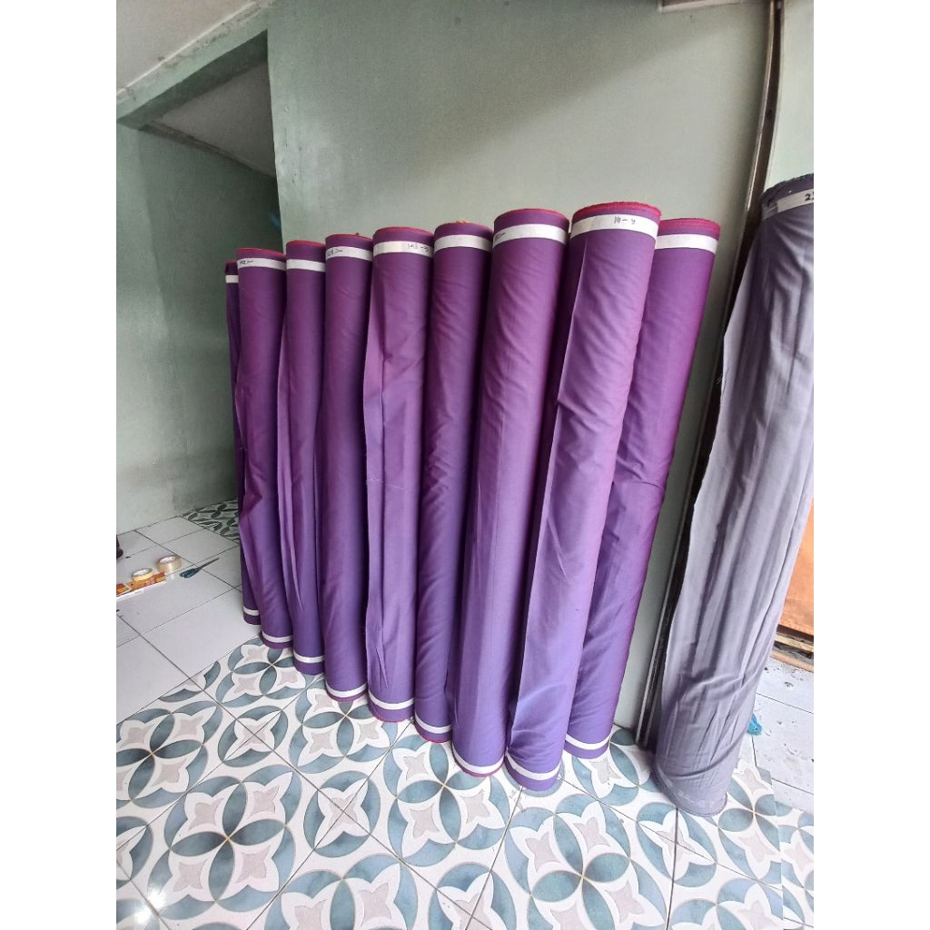 kain cotton tc bunglon pelangi buat baju kemeja