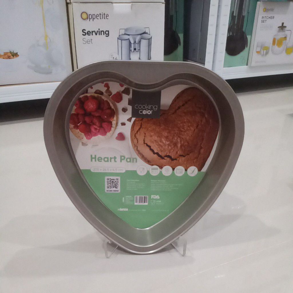 cooking color loyang kue informa heart