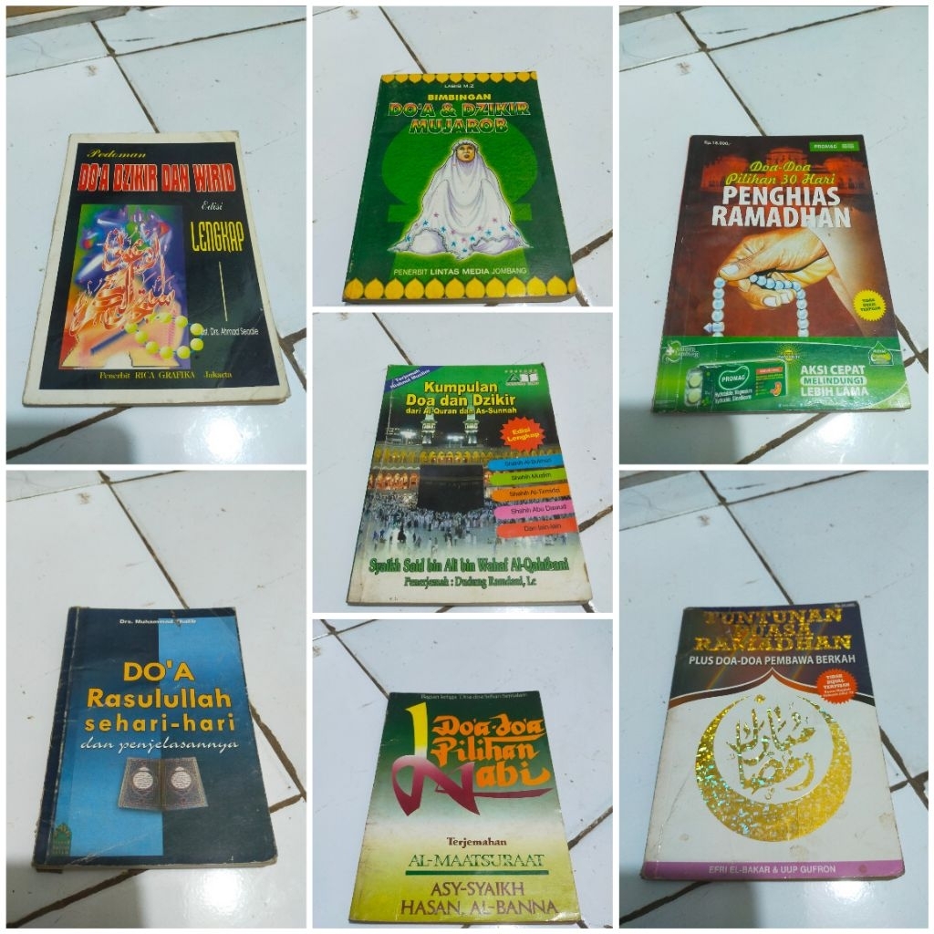 Penduan doa dzikir dan wirid edisi lengkap / Doa Rasulullah sehari hari / Bimbingan doa & dzikir muj
