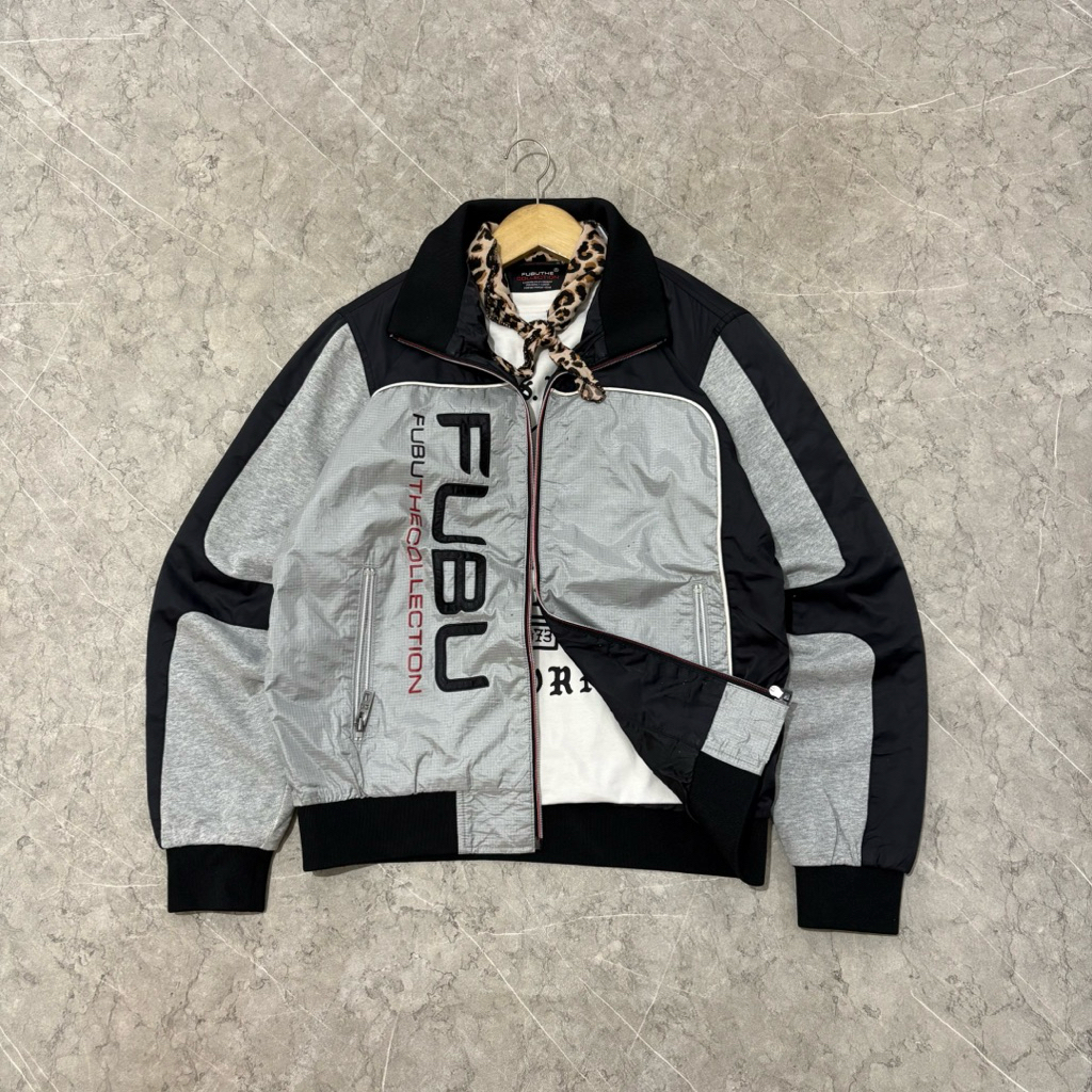 fubu tracktop jacket size M
