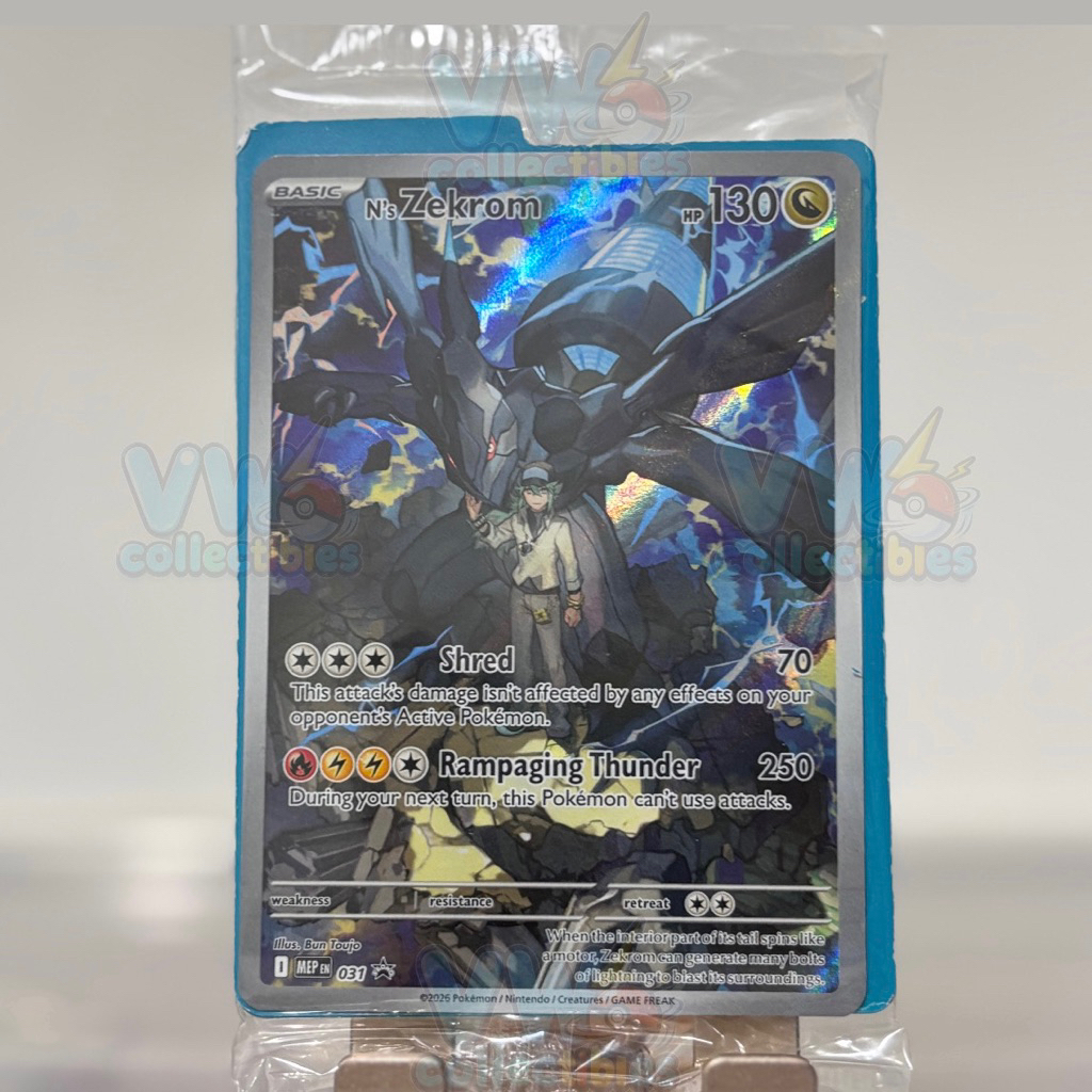 Kartu Promo Pokémon TCG ZEKROM - Elite Trainer Box Ascended Heroes (Include Box)