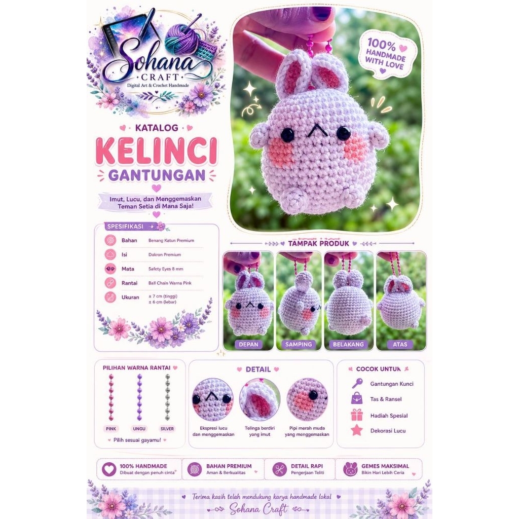 Amigurumi Molang style